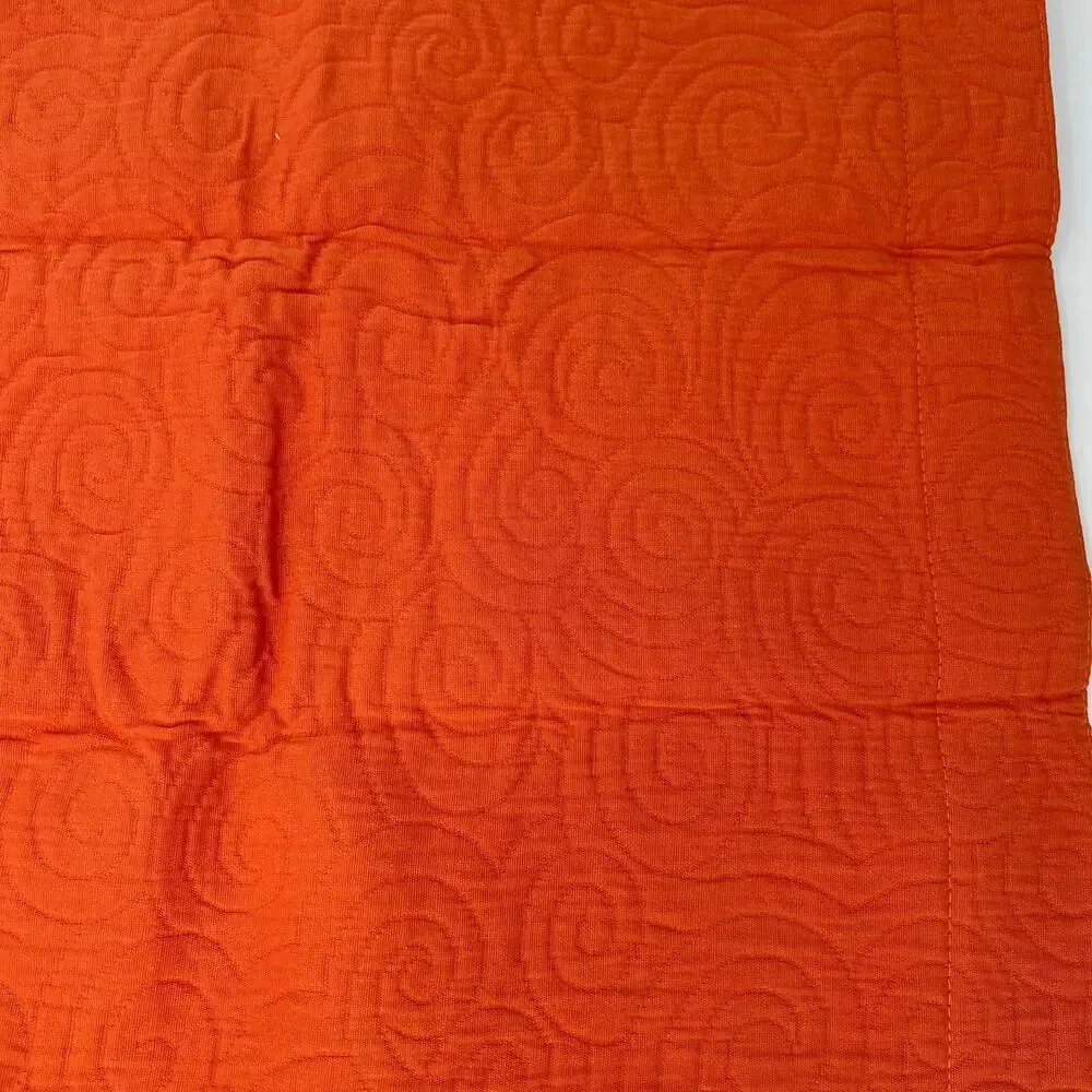 Garnet Hill orange standard pillow case